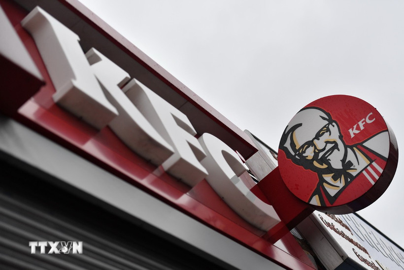 Biểu tượng KFC. (Nguồn: AFP/TTXVN)