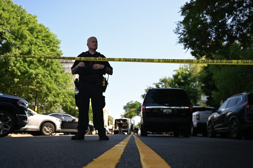 Cảnh sát Mỹ. (Ảnh: AA/TTXVN)