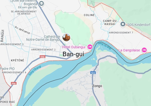 Vụ việc xảy ra tại Trường Trung học Barthélémy Boganda ở thủ đô Bangui, Cộng hòa Trung Phi.