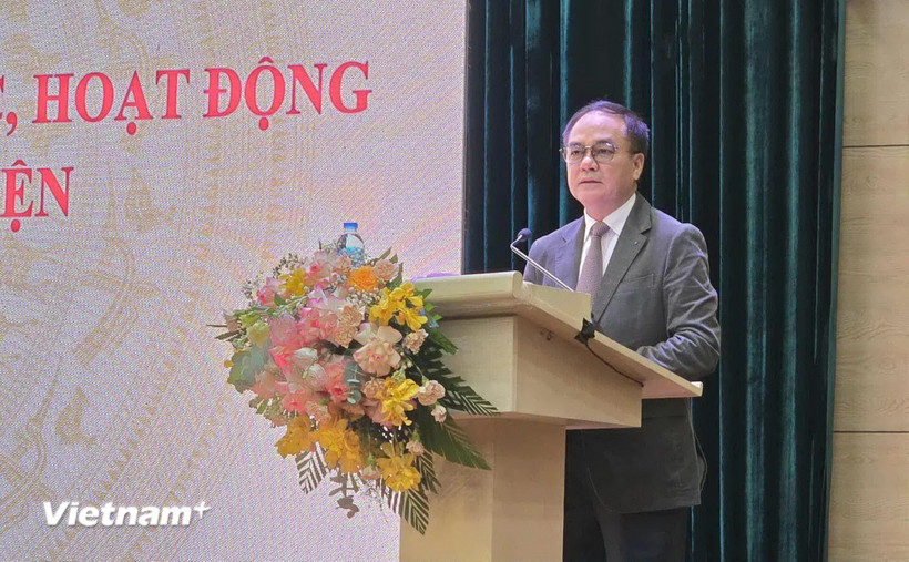 Thứ trưởng Bộ Nội vụ Vũ Chiến Thắng phát biểu. (Nguồn: Vietnam+)