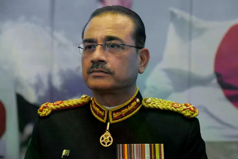 Tư lệnh lục quân Pakistan Asim Munir. (Nguồn: AP) Tư lệnh lục quân Pakistan Asim Munir. (Nguồn: AP)