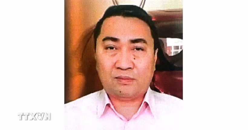 Đối tượng Lê Trung Khoa. (Ảnh: TTXVN phát)