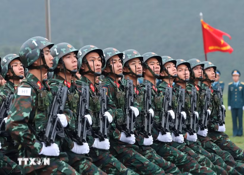 Bộ đội đặc công. (Ảnh: Trọng Đức/TTXVN)