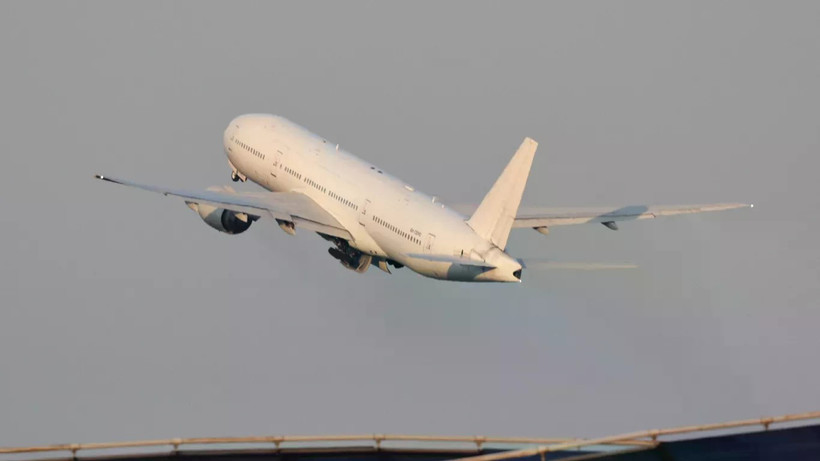 Chiếc máy bay với 440 chỗ ngồi đã hoàn toàn không còn ghế trống. (Nguồn: AP)