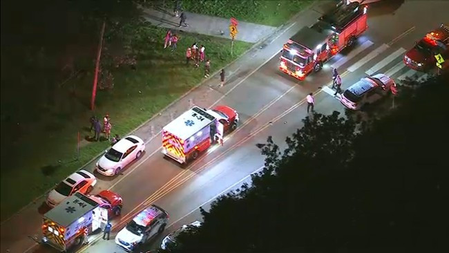 Hiện trường vụ xả súng. (Nguồn: 6abc)