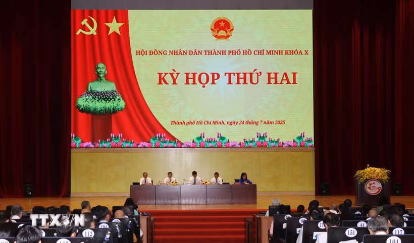 Quang cảnh kỳ họp. (Ảnh: Thanh Vũ/TTXVN)