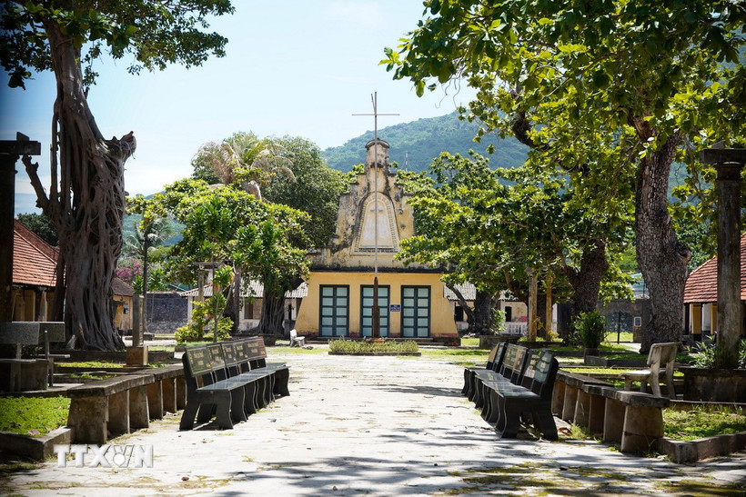 Nhà tù Phú Hải là đài tưởng niệm hùng hồn về sự đấu tranh, là tinh thần kiên cường bất khuất của những người tù cộng sản và những người ái quốc. (Ảnh: Huỳnh Sơn/TTXVN)