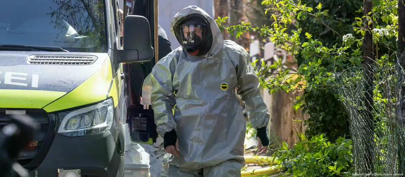 Cảnh sát Đức khám xét nhà của một thiếu niên 16 tuổi ở tiểu bang Saxony. (Nguồn: DPA)