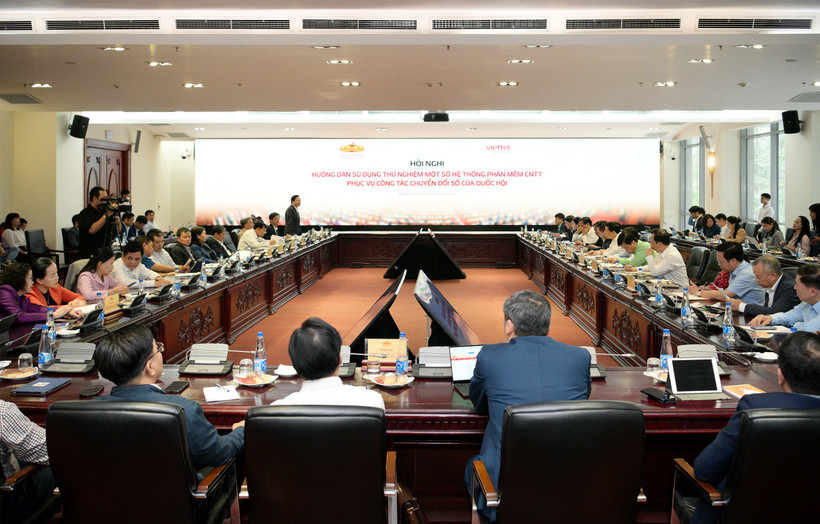 Quang cảnh hội nghị. (Nguồn: Cổng Thông tin điện tử Quốc hội Việt Nam)