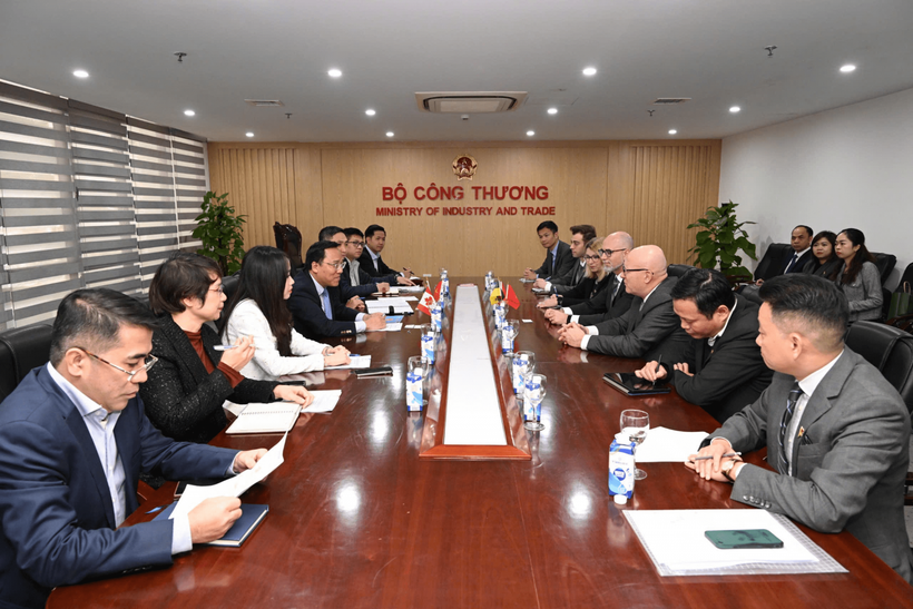 Quang cảnh buổi tiếp. (Nguồn: Bộ Công Thương)