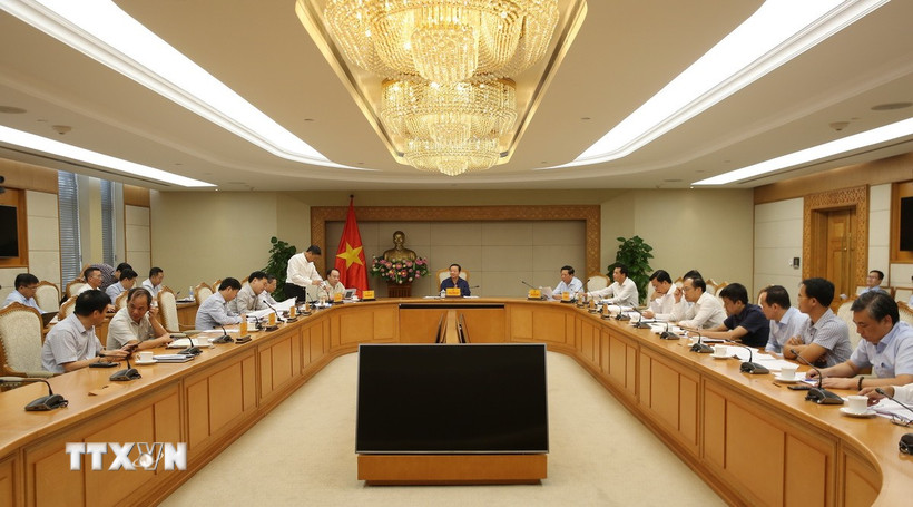 Toàn cảnh cuộc họp. (Ảnh: TTXVN phát)