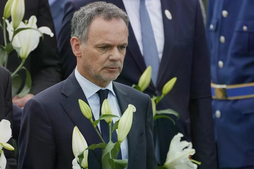 Bộ trưởng Ngoại giao Hà Lan Caspar Veldkamp. (Nguồn: AP)