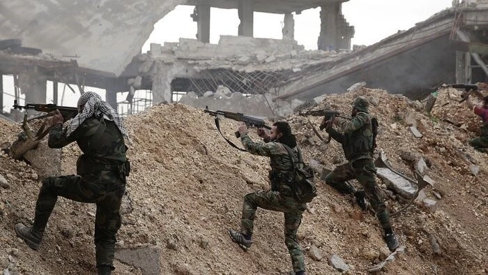 Quân đội Syria. Ảnh: IRNA/TTXVN
