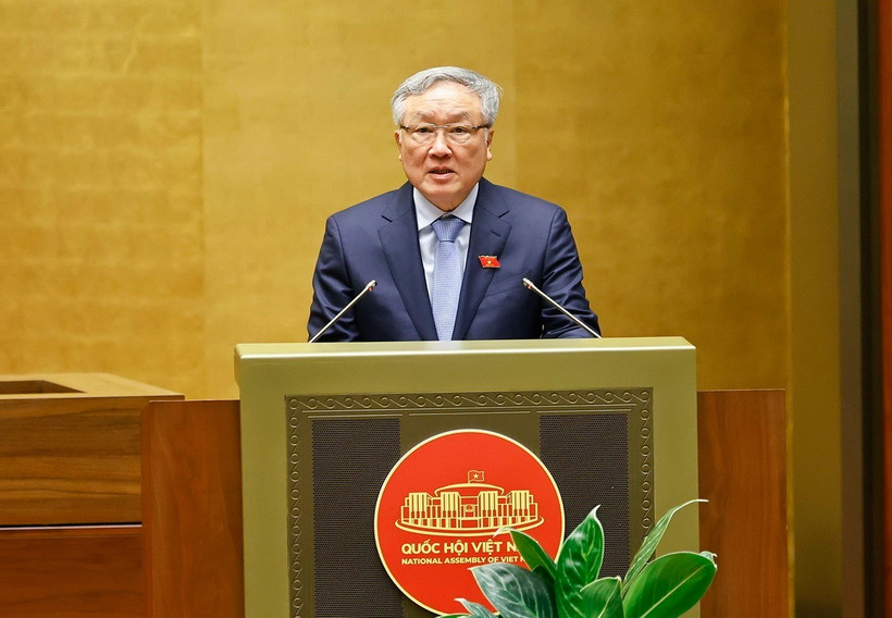 Phó Thủ tướng Thường trực Chính phủ Nguyễn Hòa Bình phát biểu. (Ảnh: Doãn Tấn/TTXVN)