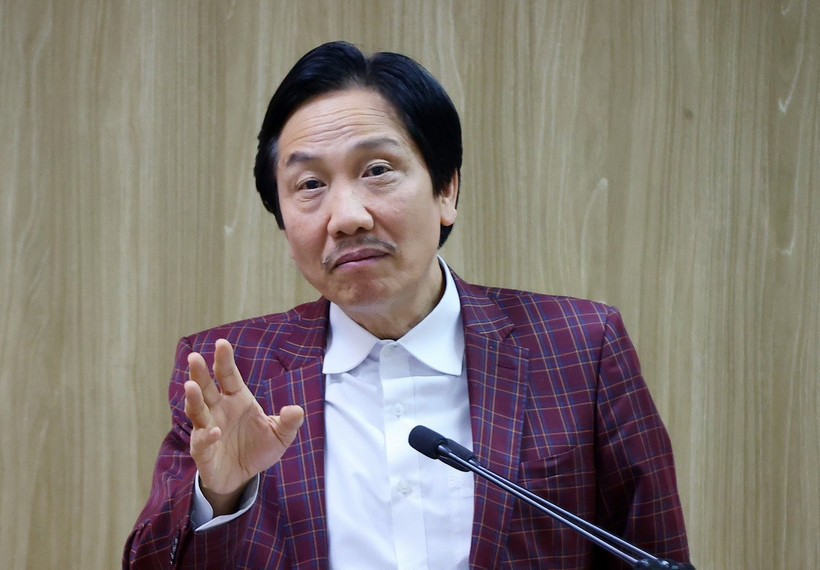 Tiến sỹ Trần Anh Tuấn, Chủ tịch Hiệp hội Khoa học hành chính Việt Nam, nguyên Thứ trưởng Bộ Nội vụ. (Ảnh: Văn Điệp/TTXVN)