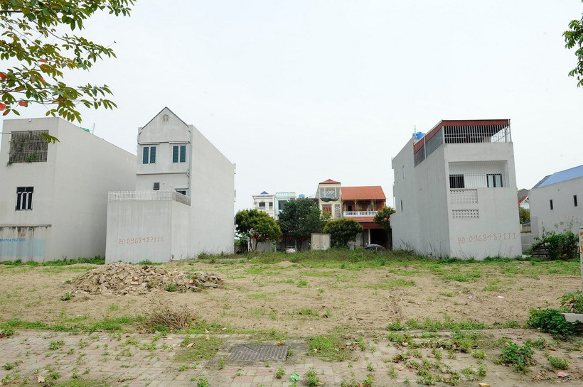 Khu giãn dân xã Nguyễn Trãi, huyện Ân Thi, tỉnh Hưng Yên nhộn nhịp người môi giới và các nhà đầu tư tháng 3/2025.