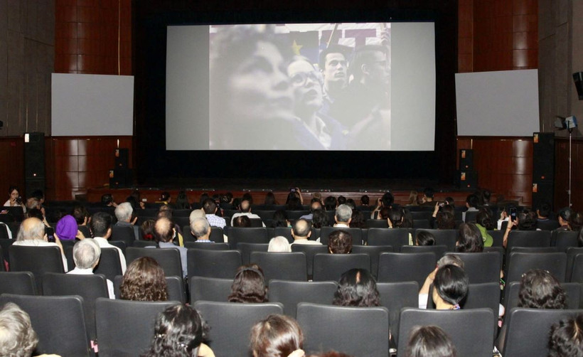 Công chiếu bộ phim tại Viện Phim Việt Nam. (Nguồn: Đại sứ quán Thụy Điển tại Việt Nam)