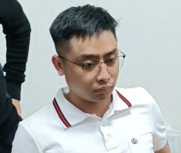 Đối tượng Bùi Đình Khánh bị bắt. 