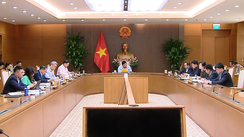 Quang cảnh buổi làm việc. (Nguồn: Báo Điện tử Chính phủ)