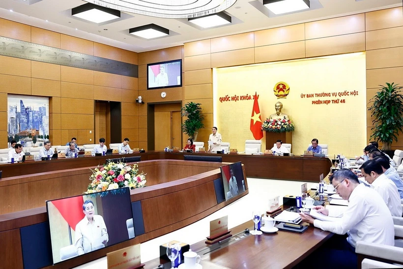 Quang cảnh phiên họp. (Ảnh: Doãn Tấn/TTXVN)