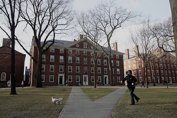 Khuôn viên Đại học Harvard tại Cambridge, Massachusetts, Mỹ. (Ảnh: Getty Images/TTXVN)