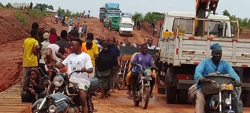 Trận lũ tàn khốc xảy ra ở Mokwa, miền Trung bang Niger, Nigeria. (Nguồn: UN)