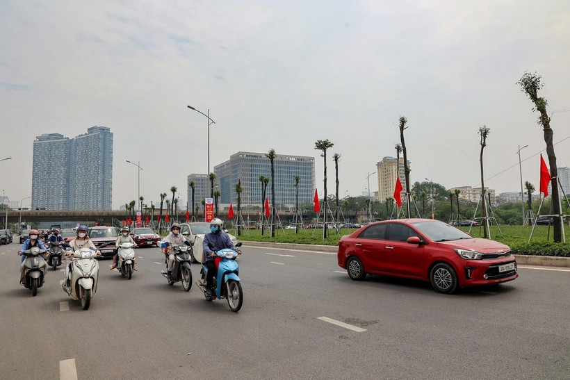 Một góc quận Nam Từ Liêm. (Nguồn: TTXVN)