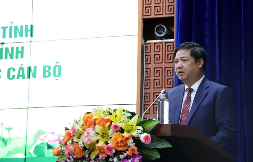 Bí thư Tỉnh ủy Lương Nguyễn Minh Triết. (Ảnh: Trần Tĩnh/TTXVN)