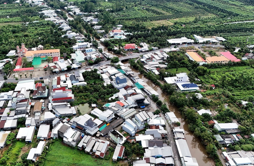 Tỉnh Đồng Tháp sau sắp xếp giảm 96 xã, phường, đạt tỷ lệ 68,09%. (Ảnh: Hồng Đạt/TTXVN)