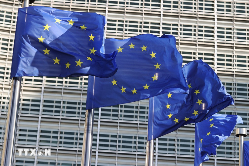 Trụ sở Ủy ban châu Âu ở Brussels, Bỉ. (Ảnh: THX/TTXVN)