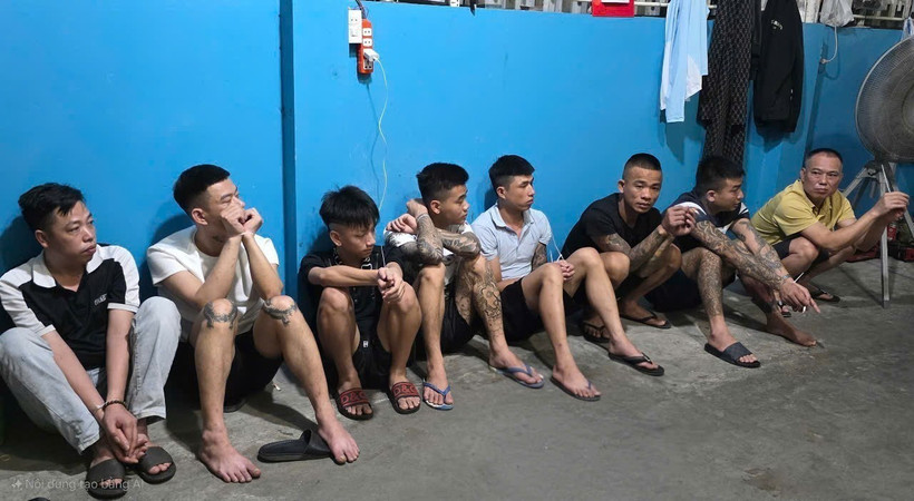 Các đối tượng của vụ án. (Ảnh: TTXVN phát)