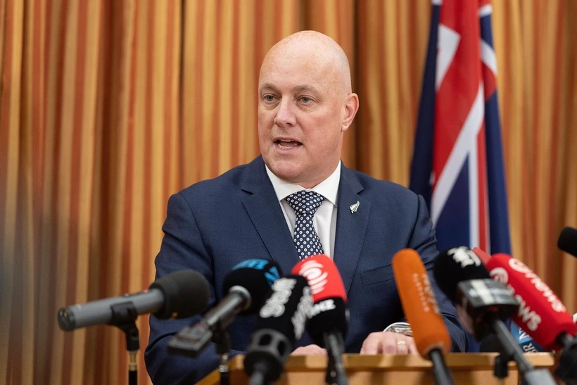 Thủ tướng New Zealand Christopher Luxon. (Nguồn: AFP/TTXVN)