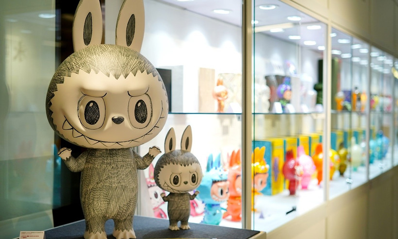 Một triển lãm về Labubu được tổ chức tại Bắc Kinh vào ngày 18/6. (Nguồn: VCG)