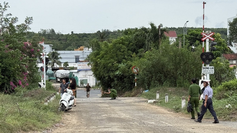 Hiện trường vụ tai nạn. (Ảnh: Tường Quân/TTXVN)