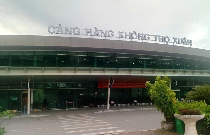 Cảng hàng không Thọ Xuân (Thanh Hóa). (Ảnh: Nguyễn Nam/TTXVN)