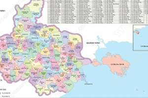 104 đơn vị hành chính cấp xã của thành phố Hải Phòng năm 2025