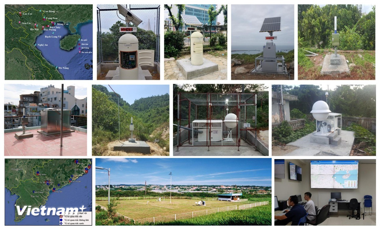 Nationales Strahlungsüberwachungssystem (NSRM). (Foto: Vietnamesisches Atomenergieinstitut) vnp-hnbokhcn07.jpg