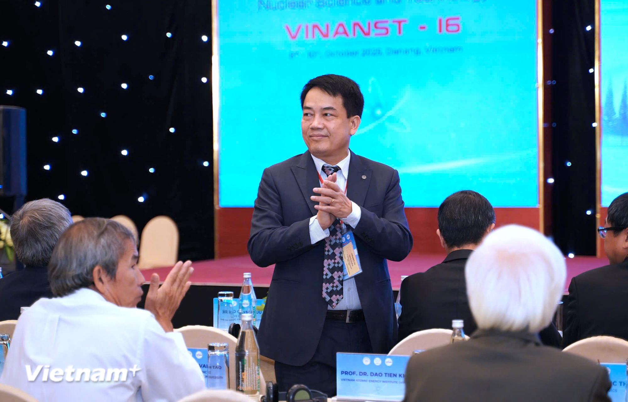 Dr. Tran Chi Thanh, Direktor des Vietnam Atomic Energy Institute. (Foto: Thanh Phong/Vietnam+) vnp-hnbokhcn08.jpg