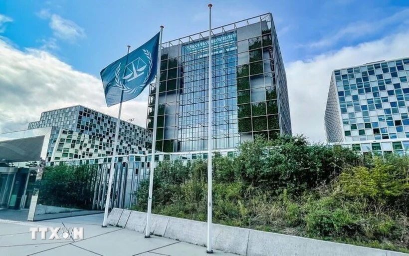 Trụ sở Tòa án Hình sự quốc tế (ICC) tại La Haye (Hà Lan). (Ảnh: IRNA/TTXVN)