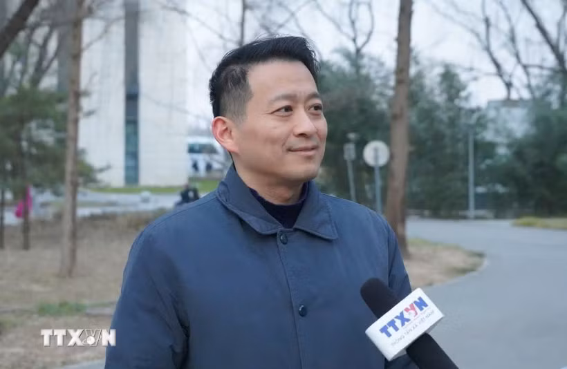 Giáo sư Khúc Cường. (Ảnh: Quang Hưng/TTXVN)