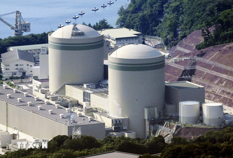 Một lò phản ứng hạt nhân ở Nhật Bản. (Ảnh: Kyodo/TTXVN)