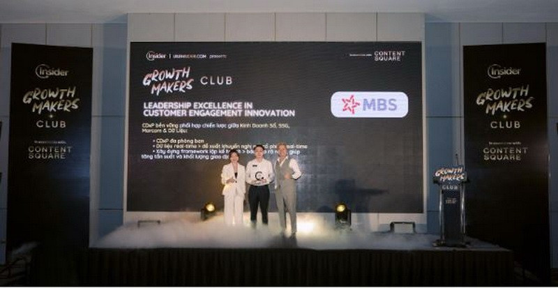 MBS được vinh danh tại sự kiện Insider Growth Makers Club 2025