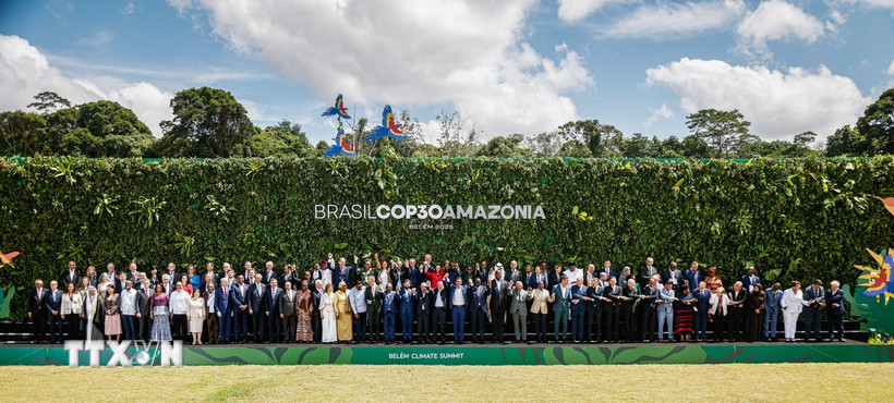 Ngày 10/11/2025, Hội nghị lần thứ 30 Các bên tham gia Công ước khung của Liên hợp quốc về biến đổi khí hậu (COP30) đã khai mạc tại thành phố Belém. (Ảnh: THX/TTXVN)