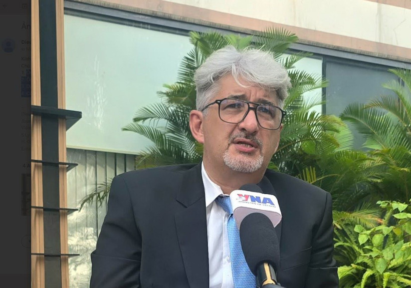 Ông Hugo Pierrel, Phó Giám đốc AFD tại Việt Nam. (Ảnh: Diệu Linh/TTXVN)