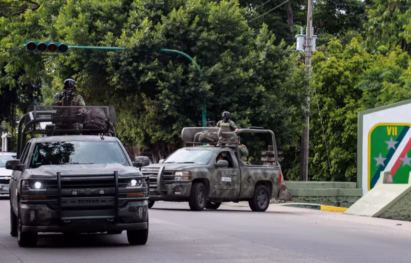 Binh sỹ Mexico. (Ảnh: AFP/TTXVN)