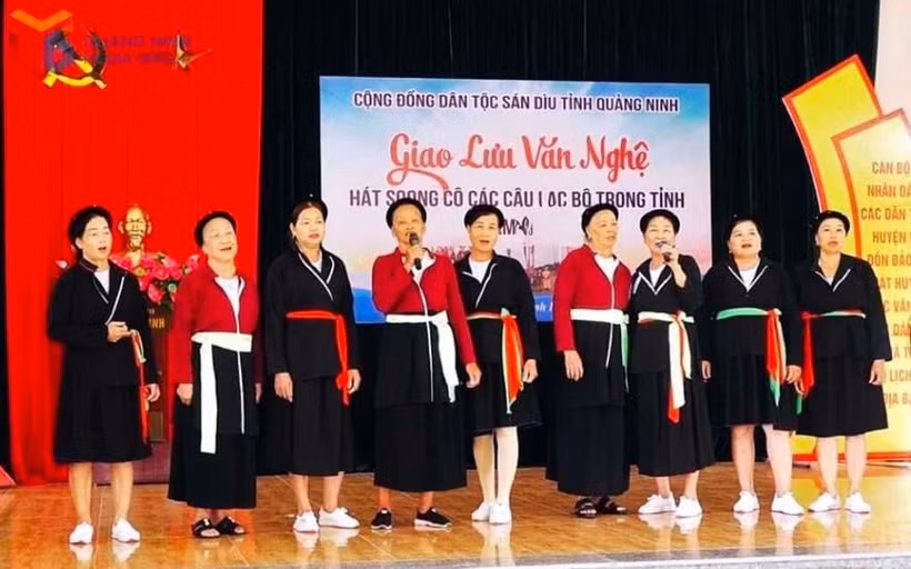 Phụ nữ Sán Dìu . (Ảnh: Cổng Thông tin điện tử tỉnh Quảng Ninh)