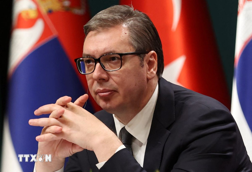 Tổng thống Aleksandar Vucic.(Ảnh: AFP/TTXVN)