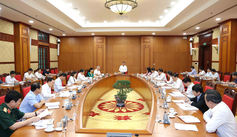 Quang cảnh cuộc họp. (Ảnh: Phương Hoa/TTXVN)