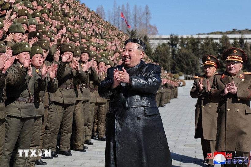 Nhà lãnh đạo Triều Tiên Kim Jong-un. (Ảnh: Yonhap/TTXVN)