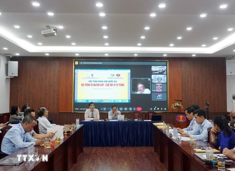Quang cảnh Hội thảo. (Ảnh: Thu Hoài/TTXVN)